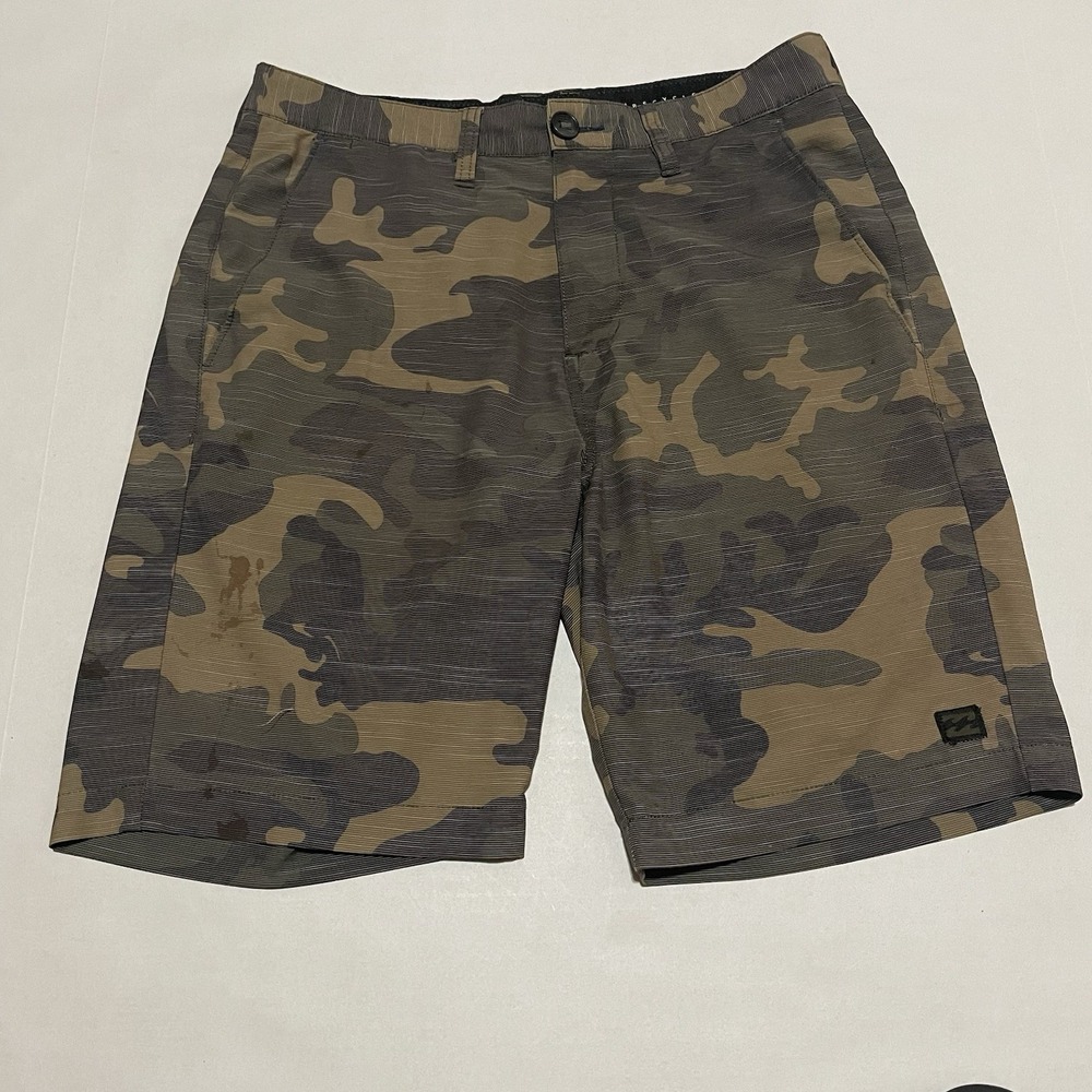 Billabong Men's Camo Shorts 29 Hybrid Quick Dry Stretch Crossfire Submersibles
